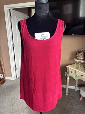 Sleeveless Pink Tank Top -